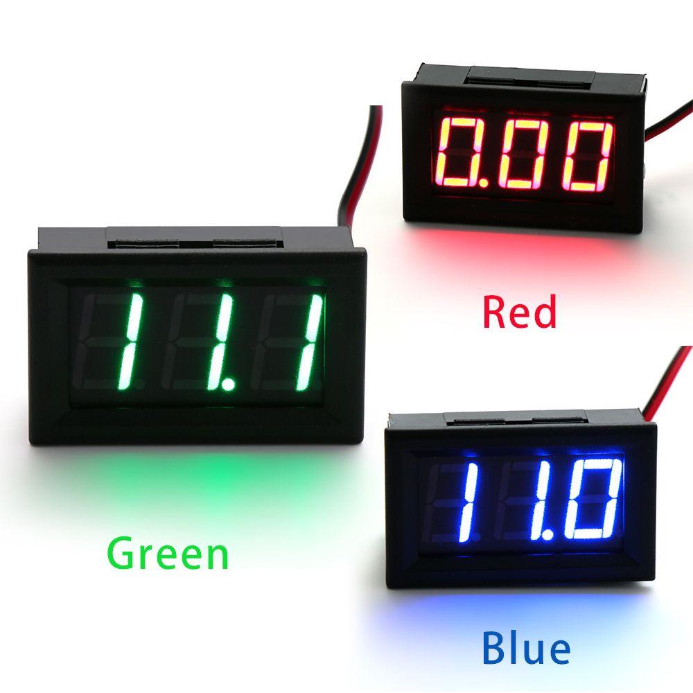 Thiết Bị Đo Điện Áp Kỹ Thuật Số Độ Chính Xác Cao 24V 36v 48v Chuyên Dụng Cho Xe Hơi