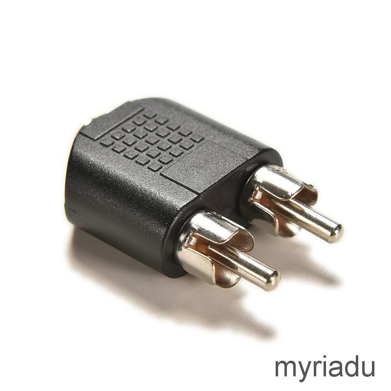 Cáp Âm Thanh Chuyển Đổi 3.5mm Sang 2 Rca Chuyên Dụng