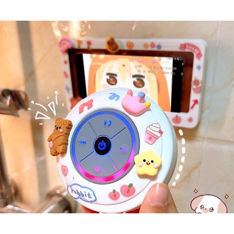 Loa Bluetooth Mini Không Dây Chống Nước Tốt Dùng Cho Nhà Tắm Đi Du Lịch Kết Nối Điện Thoại Android Ios PC.AnAn