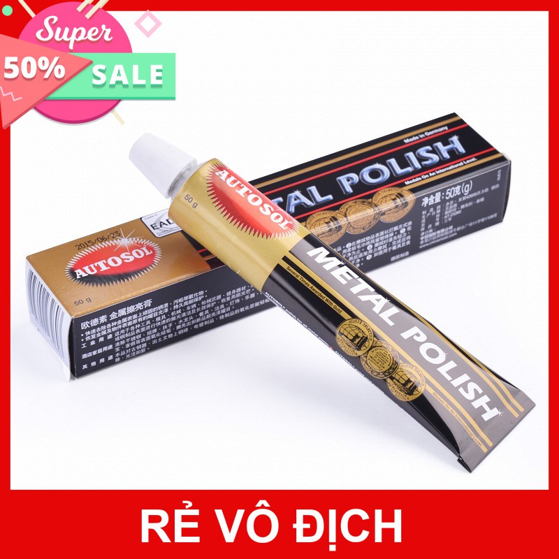 [XÃ KHO] KEM ĐÁNH BÓNG KIM LOẠI METAL POLISH 50G [HCM]