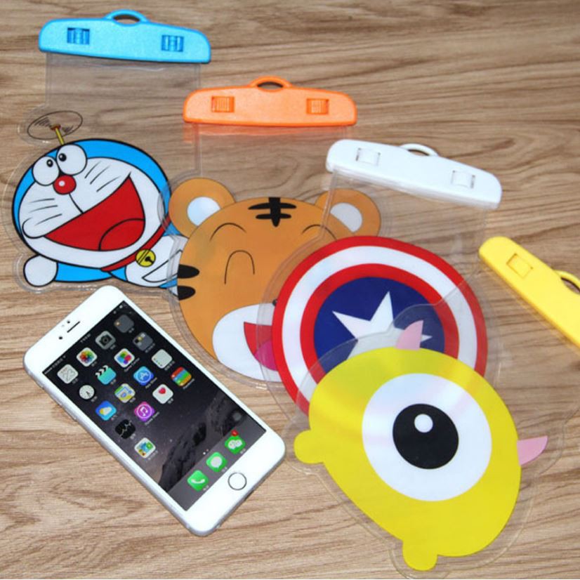 Túi chống nước điện thoại hoạt hình (Sỉ 6k) | BigBuy360 - bigbuy360.vn