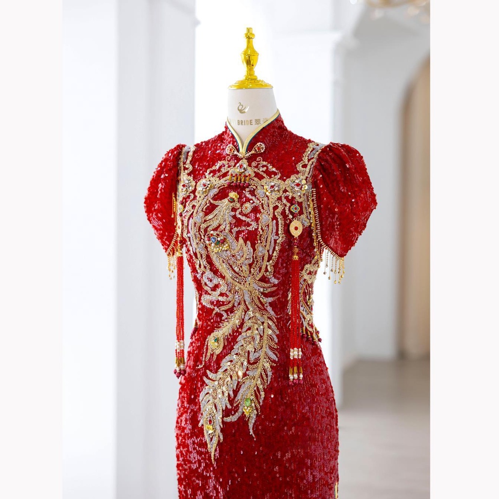 Bộ Dụng Cụ Tập Thể Thao Chuyên Dụng Chất Lượng Cao1960000Đầm Dự Tiệc Cổ Đứng Thêu Họa Tiết Trung Hoa Cổ Điển 2 Kiểu Mới 2024