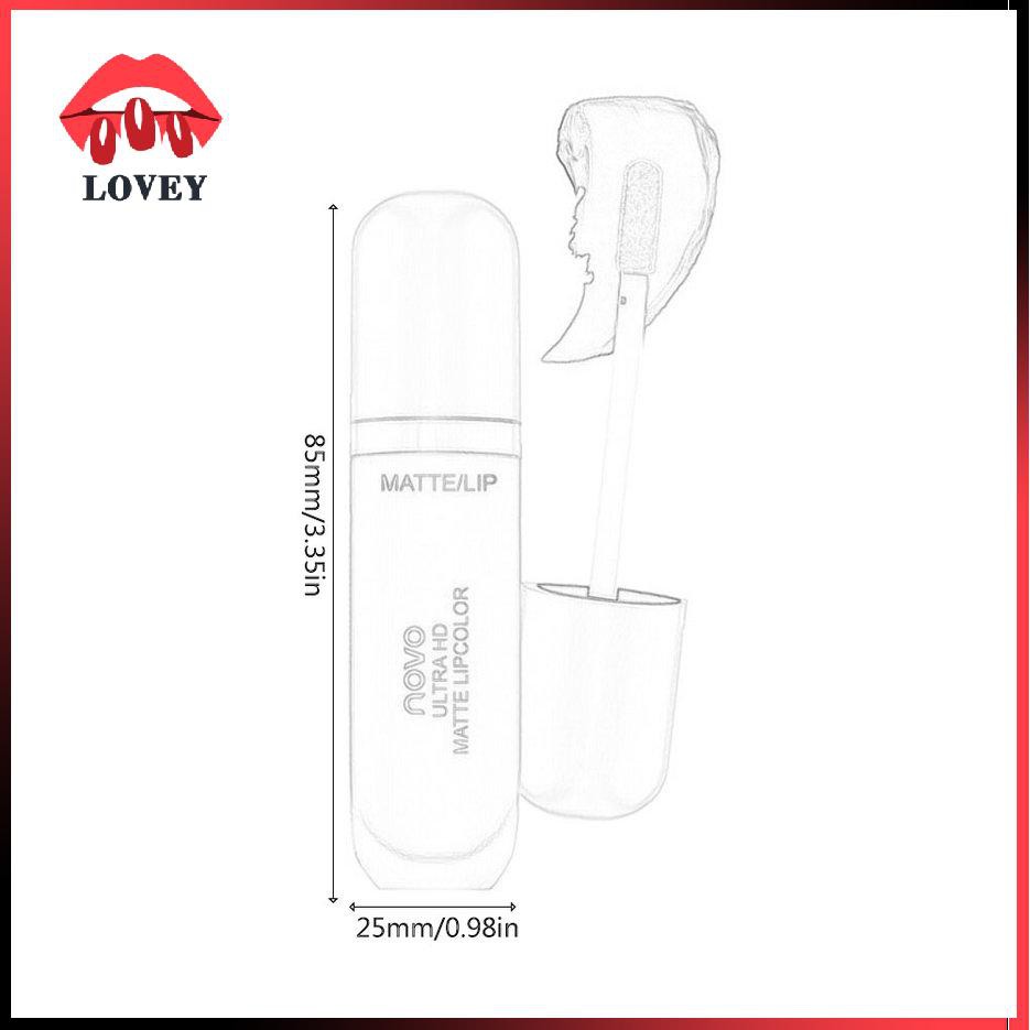 Son kem lì Novo Big Ultra HD Matte Lip bền màu lâu trôi | BigBuy360 - bigbuy360.vn