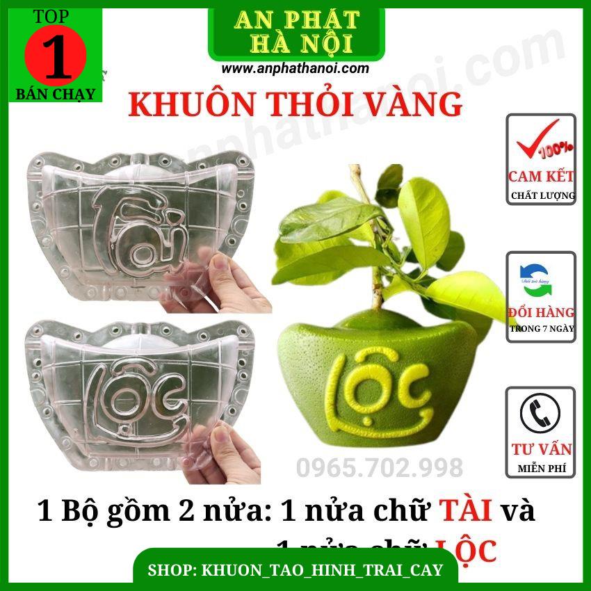 Khuôn Bưởi thỏi vàng số 2 dành cho bưởi, dưa vàng - Khuôn tạo hình trái cây đẹp, dày 4,5 li, bền
