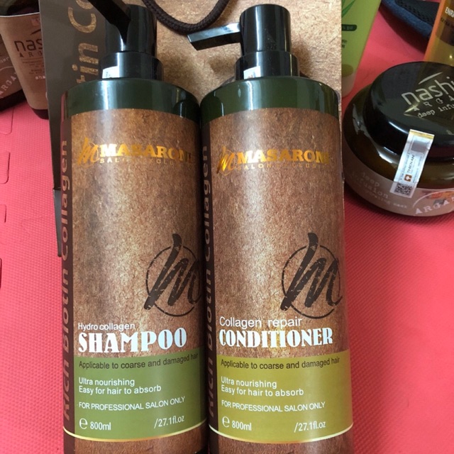 Bộ gội xả masaroni chính hãng đủ các dung tích