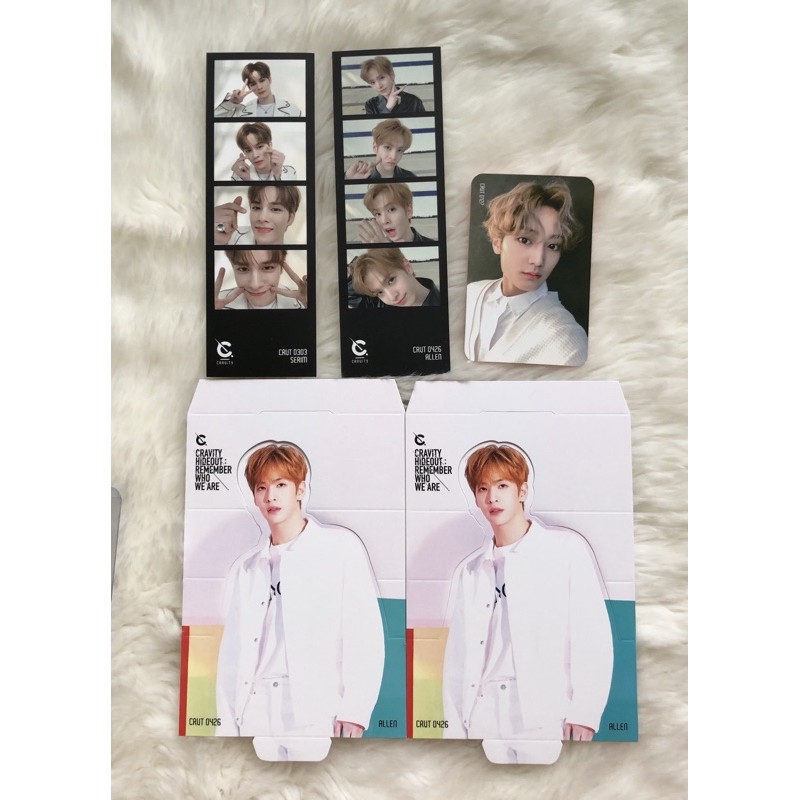 Đồ random trong Album Debut Cravity