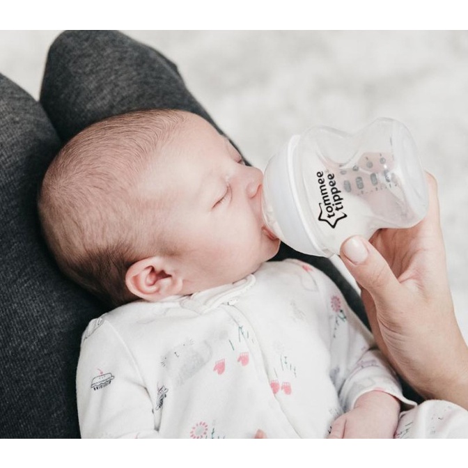 Bộ bình sữa sơ sinh Newborn ty siêu mềm tự nhiên Tommee Tippee Closer to Nature