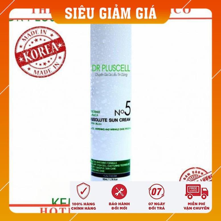 Bảo Hành 12 Tháng - 1 Đôỉ 1 Kem chống nắng dr pluscell - Absolute Sun Cream Drpluscell - Chuẩn chính hãng