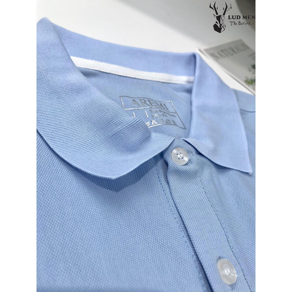 Áo thun Polo nam cổ bẻ BASIC vải cá sấu Cotton xuất xịn, chuẩn đẹp, màu Xanh | BigBuy360 - bigbuy360.vn