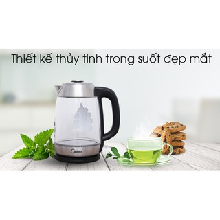 Bình đun siêu tốc midea 1.8 lít mk-18gd