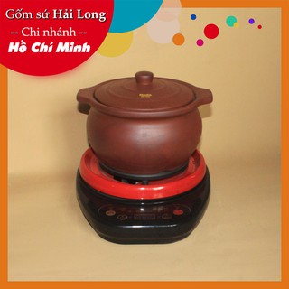 Nồi nấu đa năng bằng đất nung chịu nhiệt 2 lít NodaCook tính năng kháng khuẩn