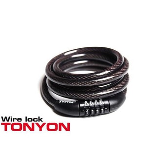 khóa xe đạp tonyon 532 4 số mã cố định chuyên dụng cho xe đạp thể thao các loại