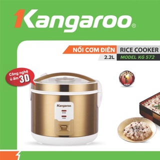 Nồi cơm điện 2.2l kangaroo kg572