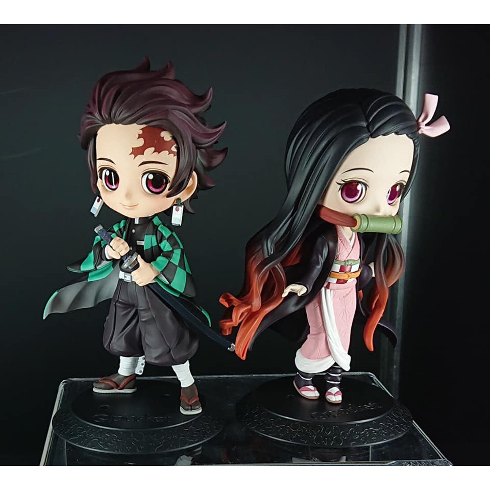 Mô Hình Figure Chính Hãng Anime Kimetsu No Yaiba, Thanh Gươm Diệt Quỷ - Tanjiro Kamado - Qposket, chính hãng Nhật