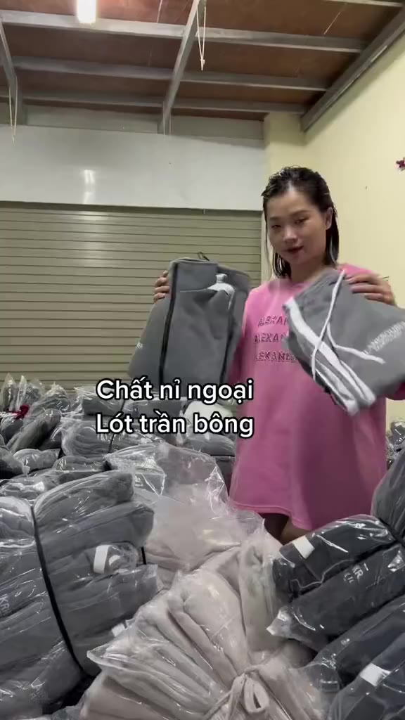 Set đồ thu đông form rộng unisex, bộ đồ nỉ sọc viền chất liệu nỉ ngoại ấm áp kiểm dáng trẻ trung năng động | BigBuy360 - bigbuy360.vn