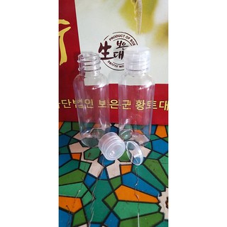Chai nhựa nắp bật 100ml chiết mỹ phẩm