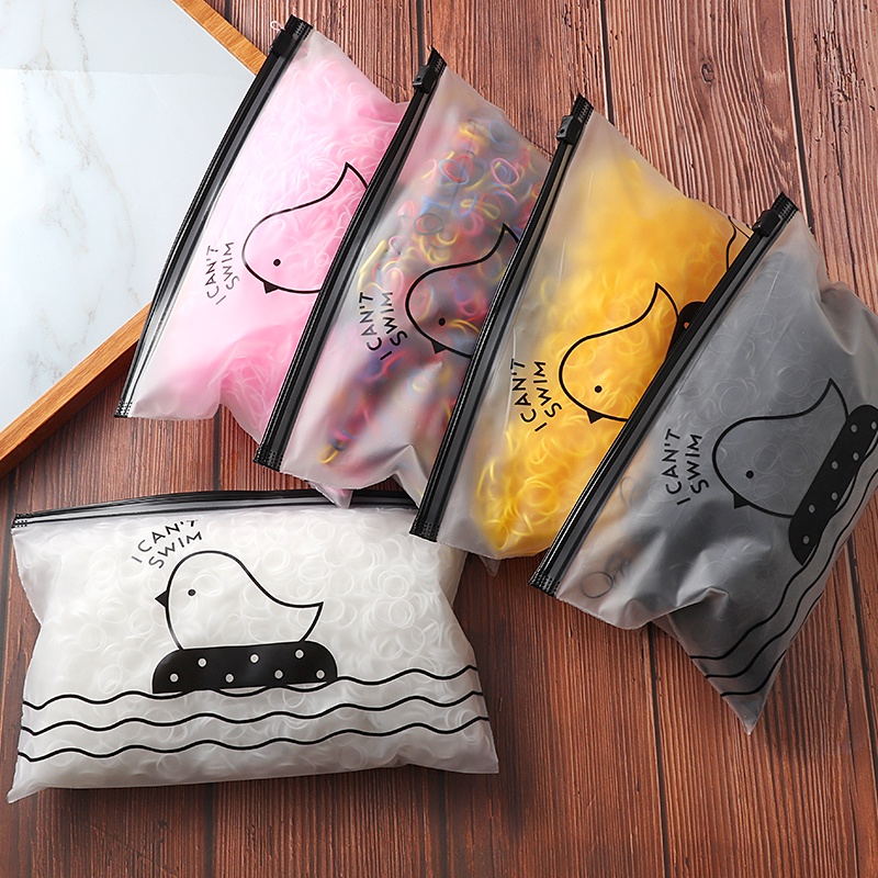 Set 1000 Dây Thun Cột Tóc Nylon Co Giãn Tiện Dụng