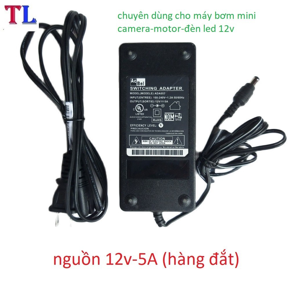 Nguồn 12v 5a 10a adapter sịn