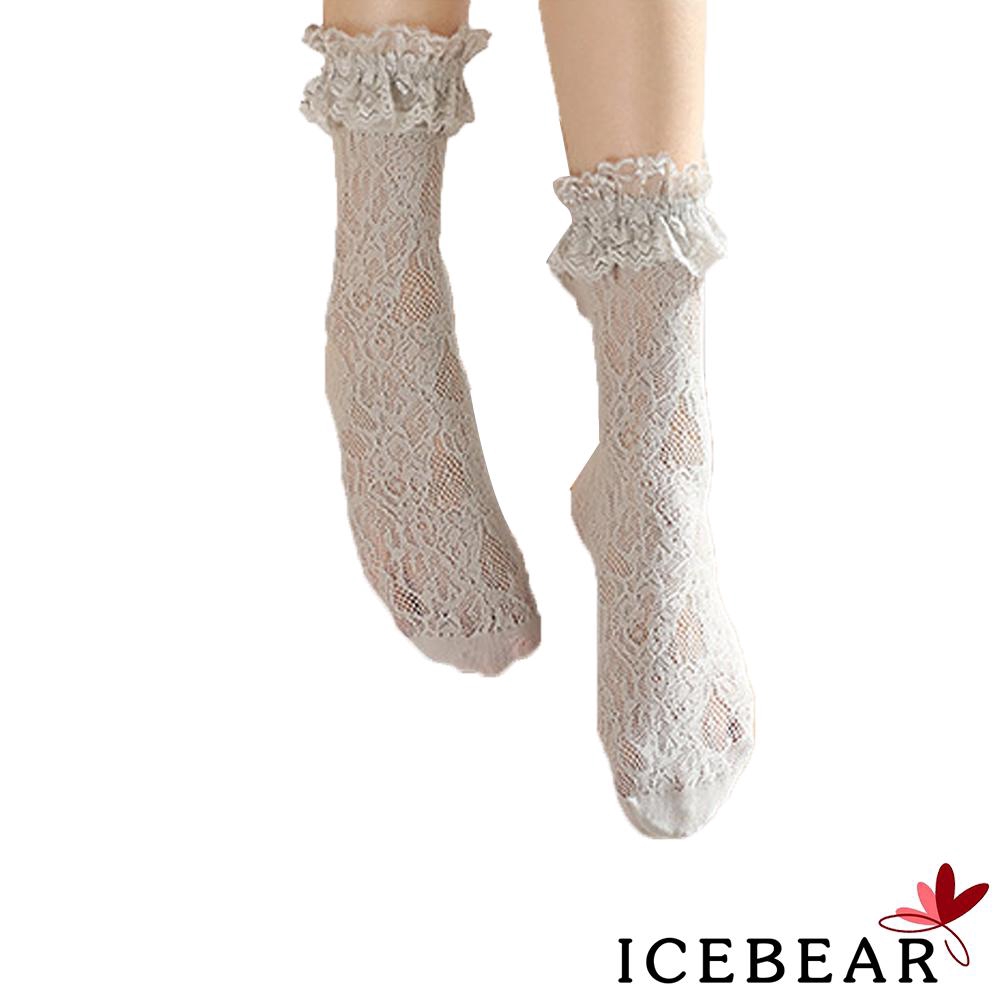 Vớ ren trắng liền ngón chân