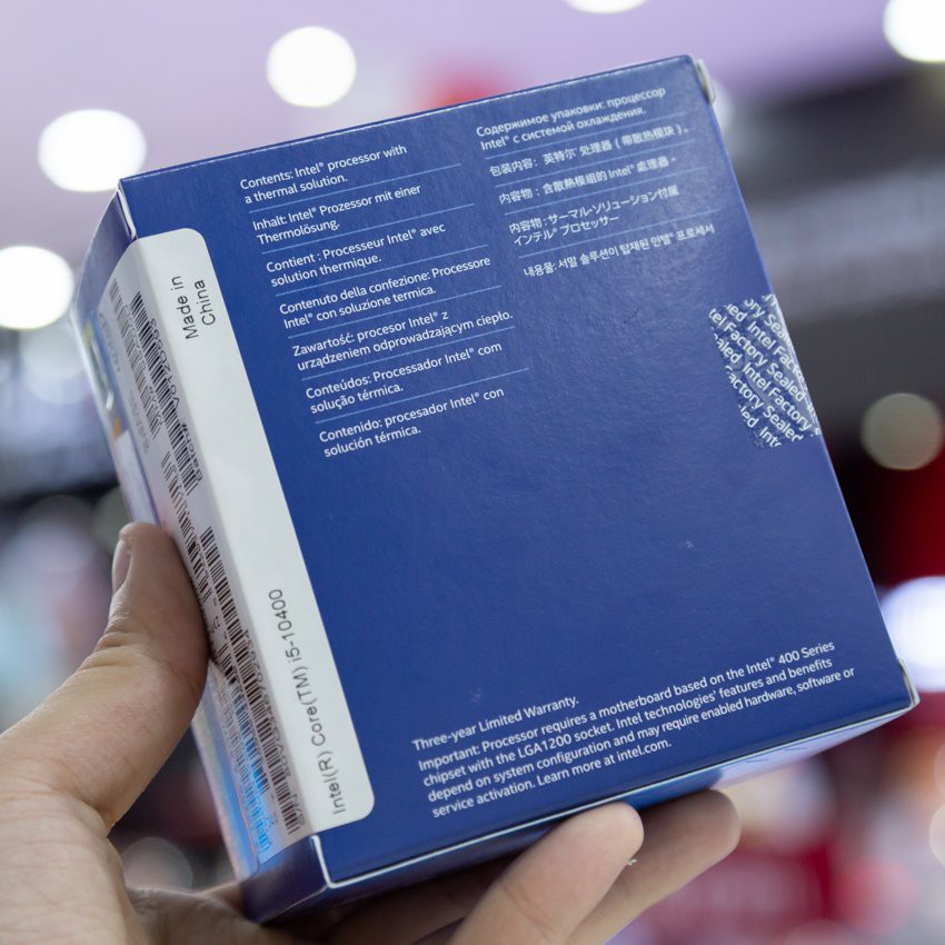 Bộ vi xử lý Intel Core i5-10400 (2.90 GHz up to 4.30 GHz / 6C 12T / 12M Cache) - Hàng New Fullbox | BigBuy360 - bigbuy360.vn