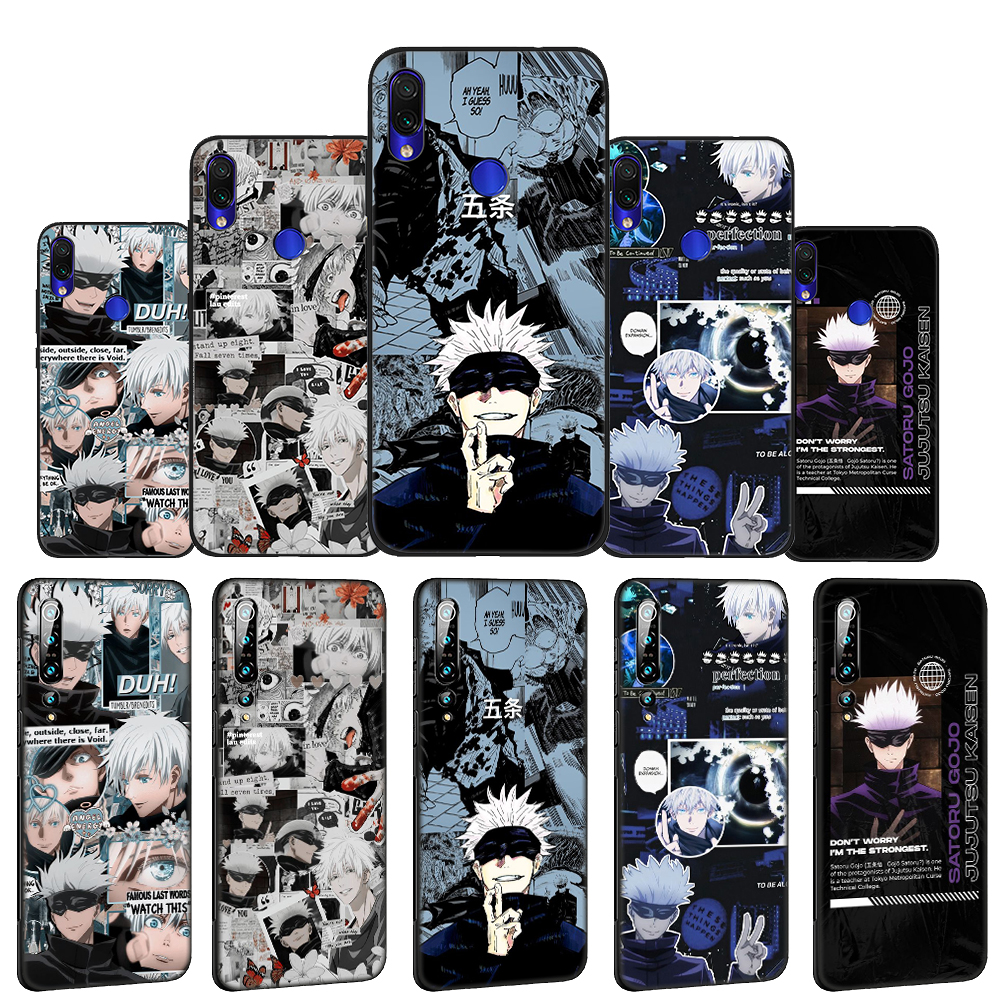 Ôp Điện Thoại Dẻo Họa Tiết Hoạt Hình Julisen gojo satoru Cho xiaomi redmi note 8t 9t 9 9s 10 pro max g139 Ốp