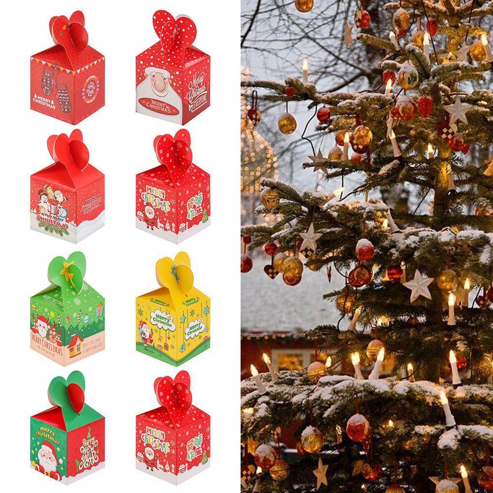 CONOPERY Bộ 5 Túi Giấy Đựng Quà Giáng Sinh Thiết Kế Mới Tiện Lợi Dễ Sử Dụng