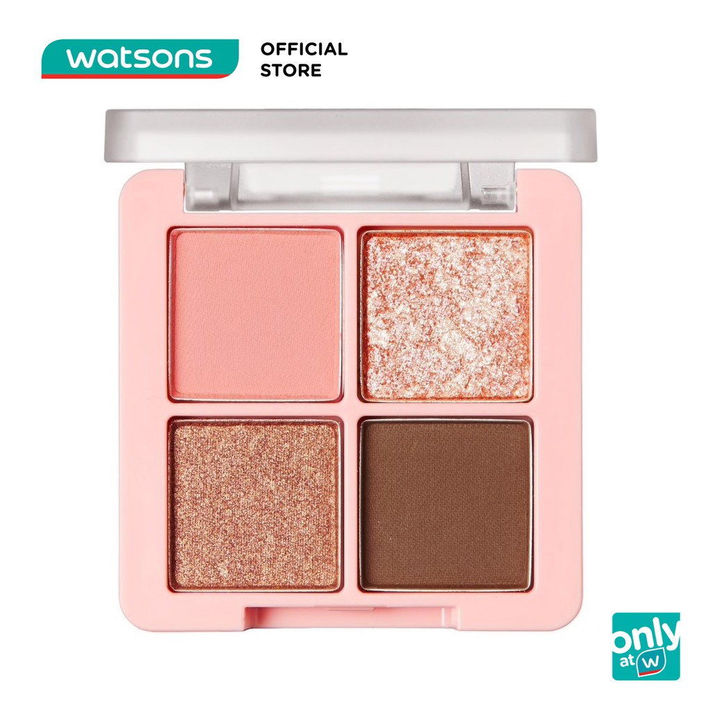 Phấn Mắt Khóa Màu Black Rouge Shadow Crystal Lock Heart 30.6g .#CH01 Coral Coffret Cam Đào