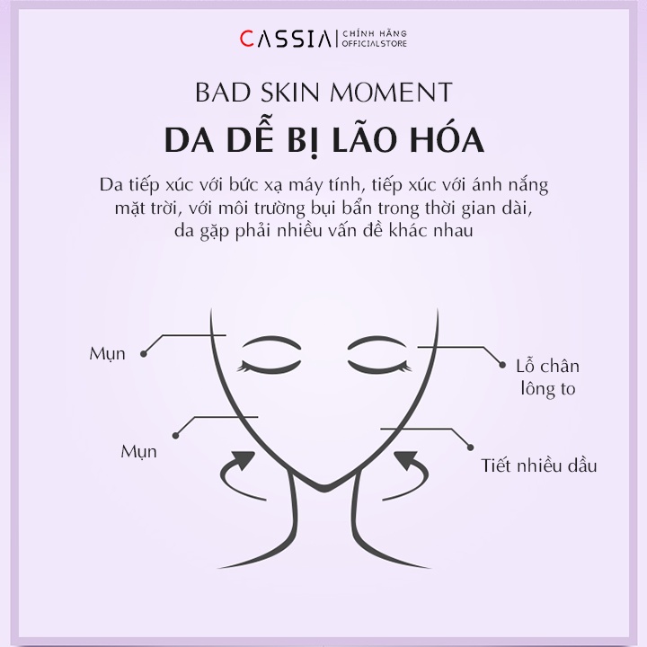 Serum dưỡng ẩm da, kiểm soát dầu KANJN, Serum dưỡng trắng chiết xuất lá tía tô, Se khít lỗ chân lông