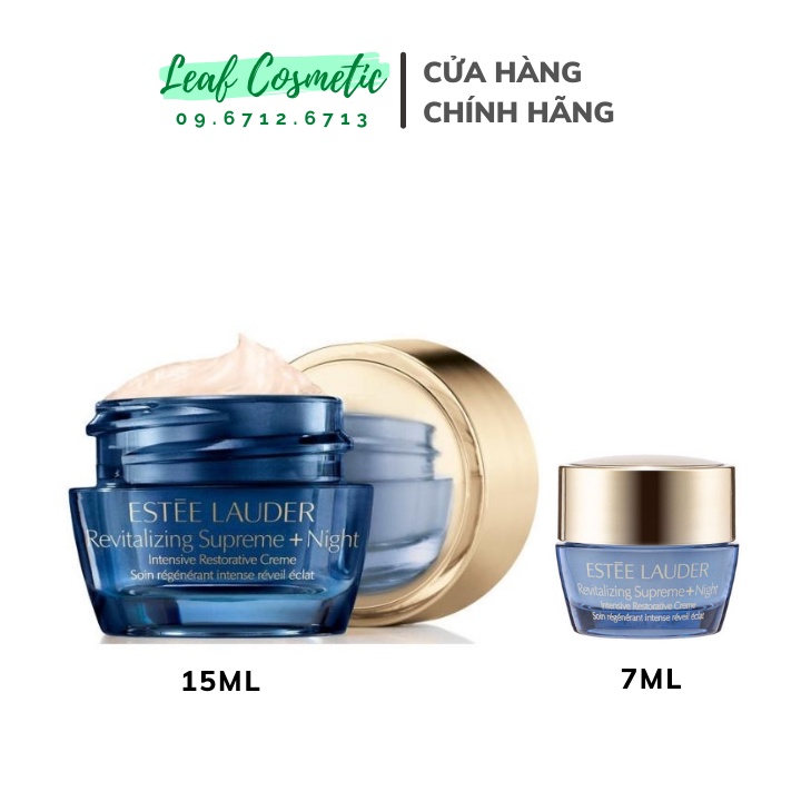 [ 7ml - 15ml ] Kem dưỡng da ban đêm Estee Lauder Revitalizing Supreme+ Night