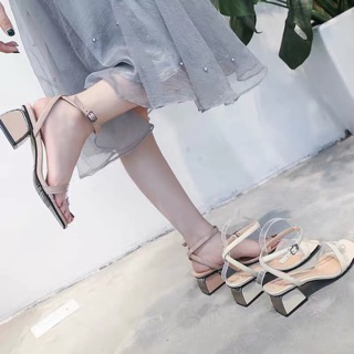 [ ORDER ] Sandals gót 4.5cm quai mảnh
