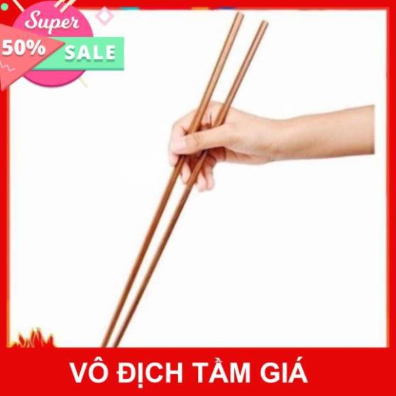 [Rẻ sập sàn] Bộ đôi đũa chiên xào dài 40cm hạn chế văng dầu mỡ khi nấu ăn vào tay nhé