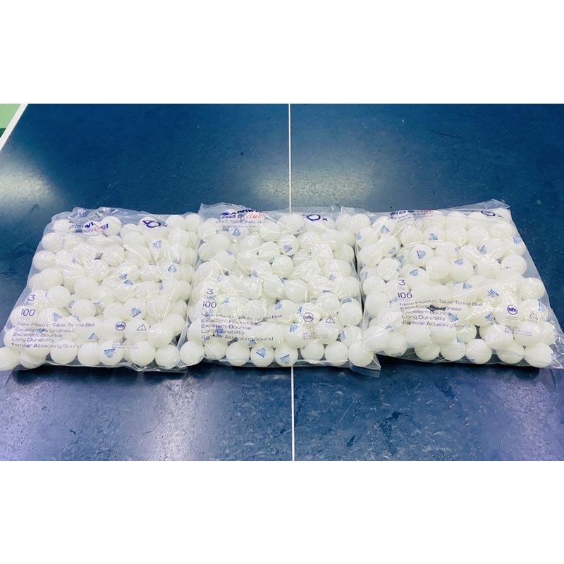 Quả bóng bàn tập luyện chính hãng Sanwei club 40+ Chất liệu ABS dai bền khó vỡ
