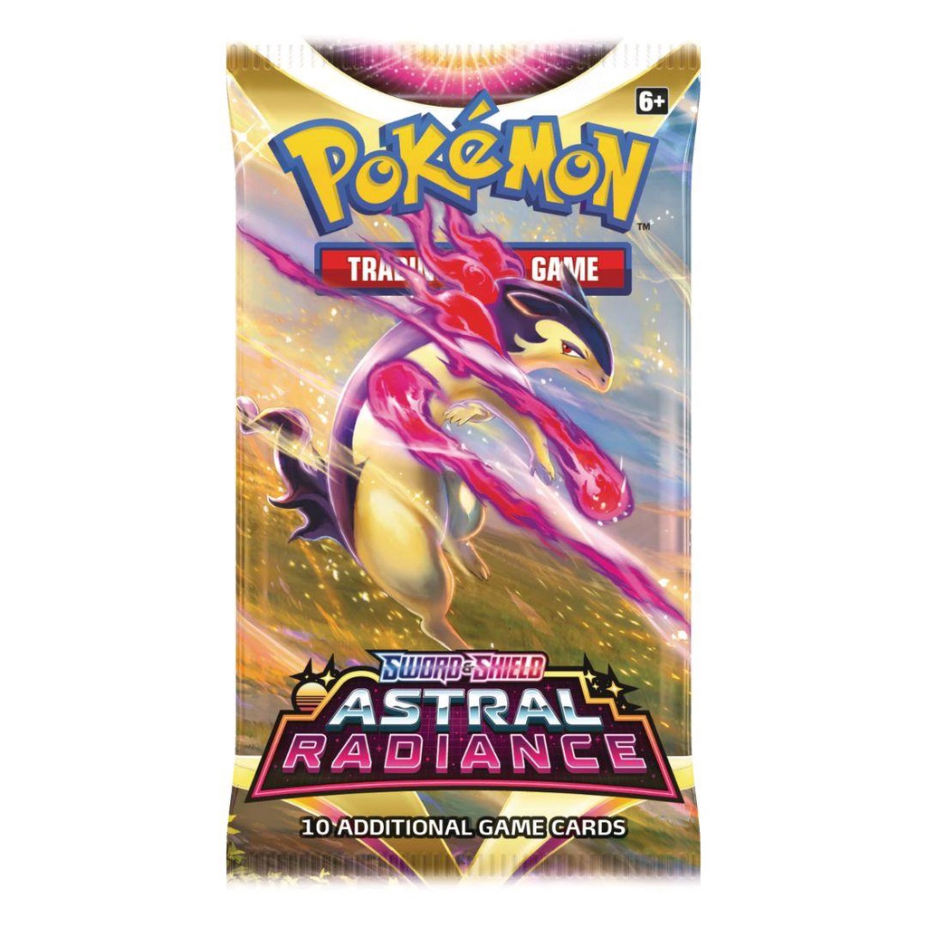 Thẻ bài Pokemon TCG Sword and Shield Astral Radiance Booster Pack Build Deck CHÍNH HÃNG MỸ POKTCGUSBP41