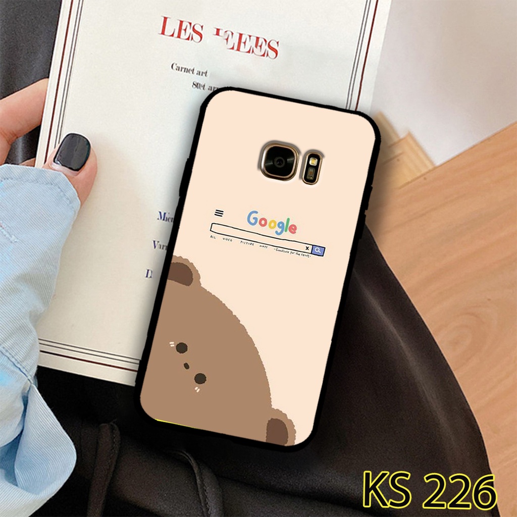 [HOT] Ốp lưng Samsung Galaxy S6/S6 Edge/S7/S7 Edge in hình gấu con ngộ nghĩnh_Ốp SS S6/S6E/S7/S7E