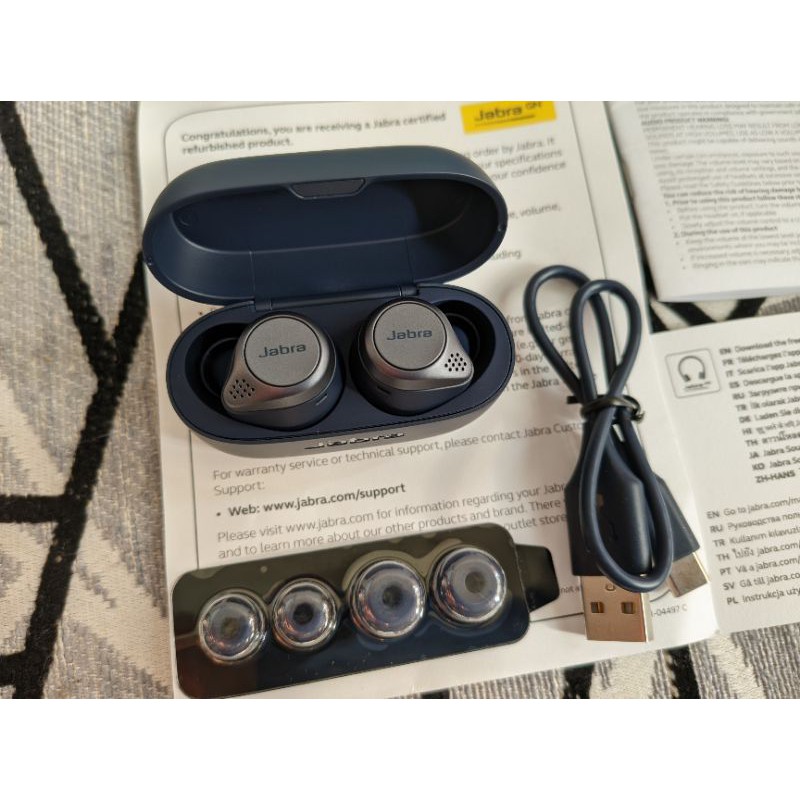 Tai nghe Bluetooth JABRA ELITE ACTIVE 75T không dây true wireless earphone