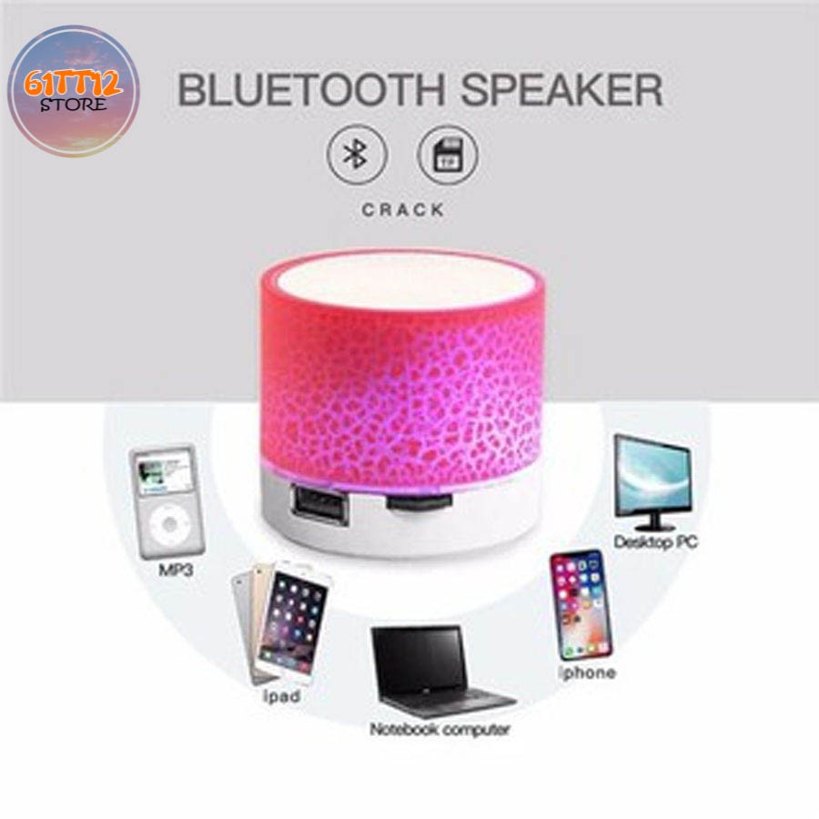 [CSTA]Loa Bluetooth Mini Có Đèn Led Nháy Theo Nhạc Cực Chất