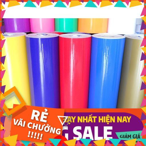 [BÁN CHẠY]  10m Giấy cắt chữ DECAL PVC khổ 0,6m dài 200m (các màu), KOANHAO Đài loan.