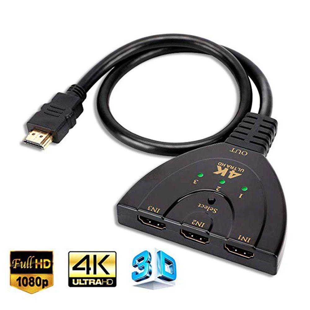 Bộ Chia HDMI 3 Cổng Đa Công Tắc PS3 LCD Hub HDTV HDMI