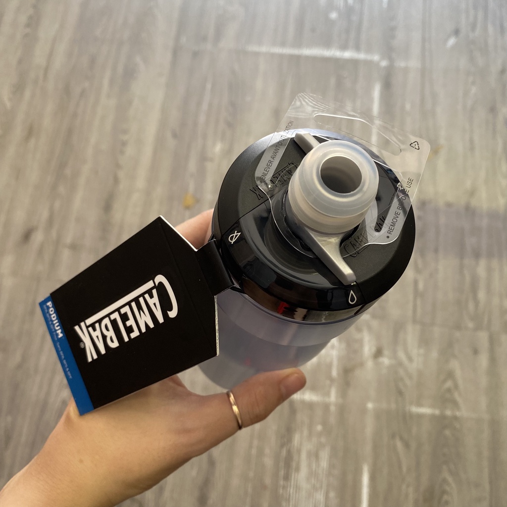 Bình Nước Camelbak Podium Trong Suốt Màu Khói 620ml/710ml