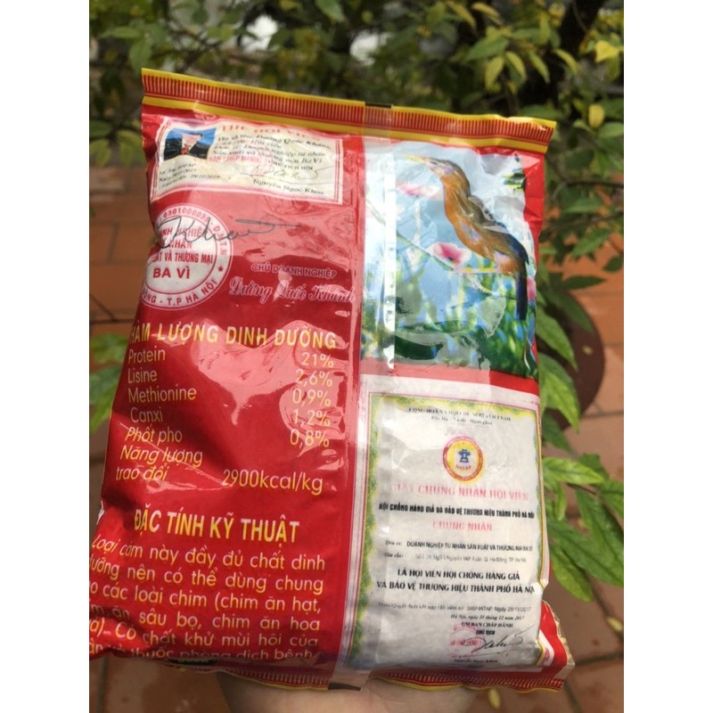 Cám trứng Ba Vì  thưc ăn chim cảnh