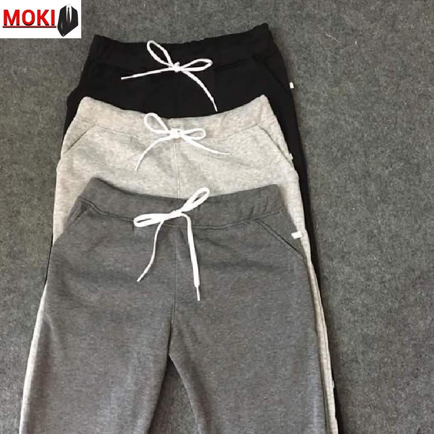 Quần jogger nỉ vnxk MOKI nam nữ thun nỉ co giãn ,quần thể thao nam jogger cao cấp, giữ nhiệt tốt | BigBuy360 - bigbuy360.vn