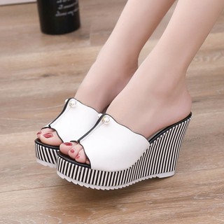 Dép đế xuồng 7cm cho nữ 6745
