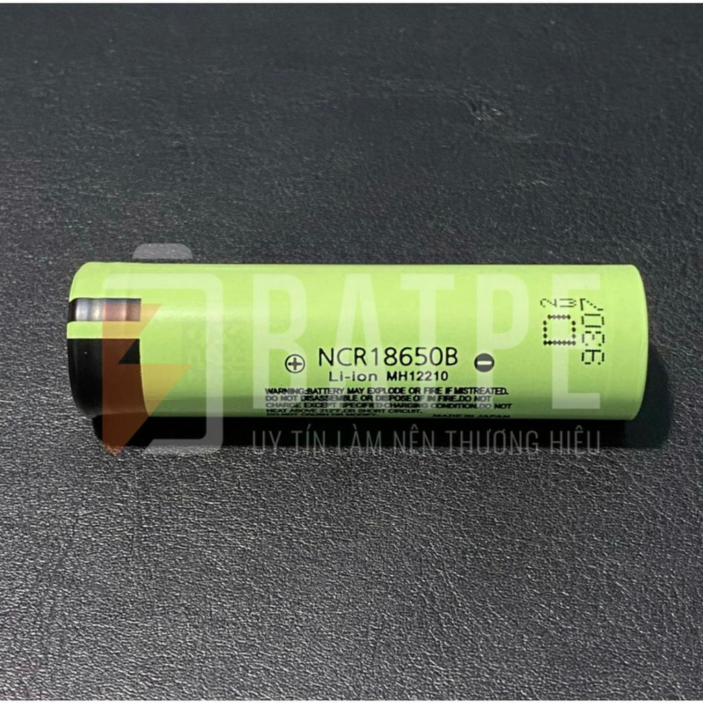 Pin sạc 18650 Panasonic mới 100% NCR18650B Japan 3400mAh xã 20A nội địa Nhật