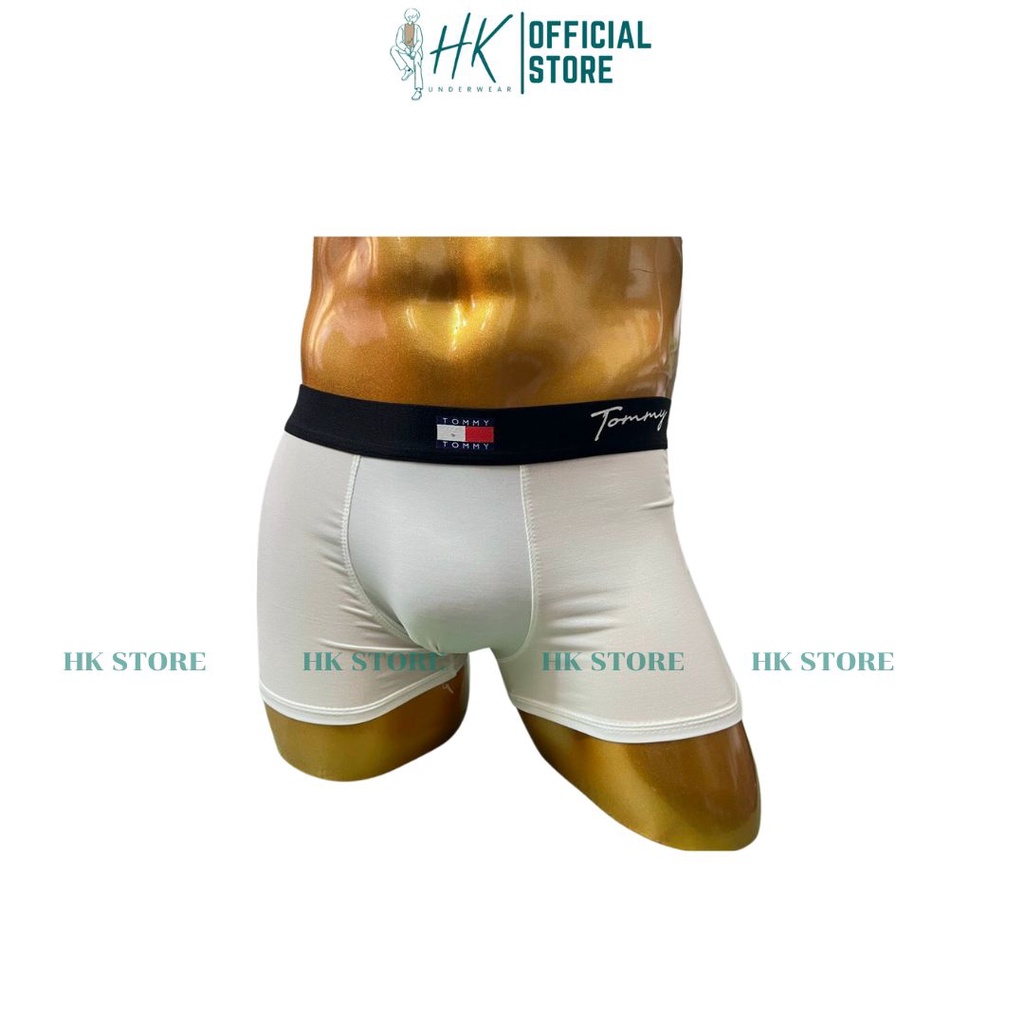 Quần Lót Nam Boxer Thun Lạnh Combo 4 Cái, Quần Sịp Nam Boxer Cao Cấp Co Giãn 4 Chiều kháng khuẩn.