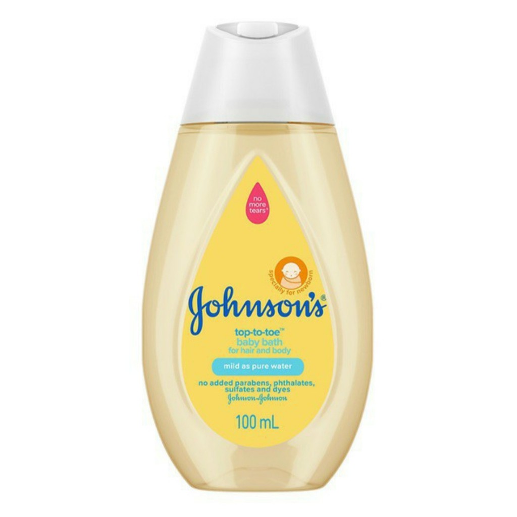 Sữa tắm gội toàn thân Johnson's cho bé 100ml