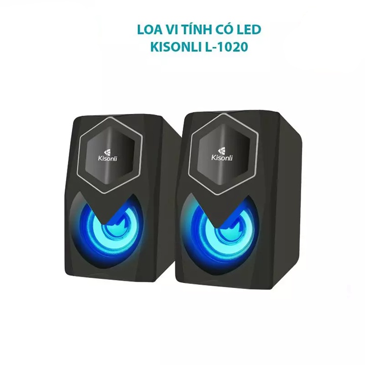 [Mã ELHACE giảm 4% đơn 300K] Loa vi tính Kisonli L-1020 chính hãng ♥️Freeship♥️ Loa máy tính Kisonli L1020