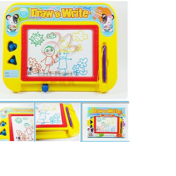 Bảng vẽ tự xoá cho bé (ảnh thật - giao màu ngẫu nhiên)