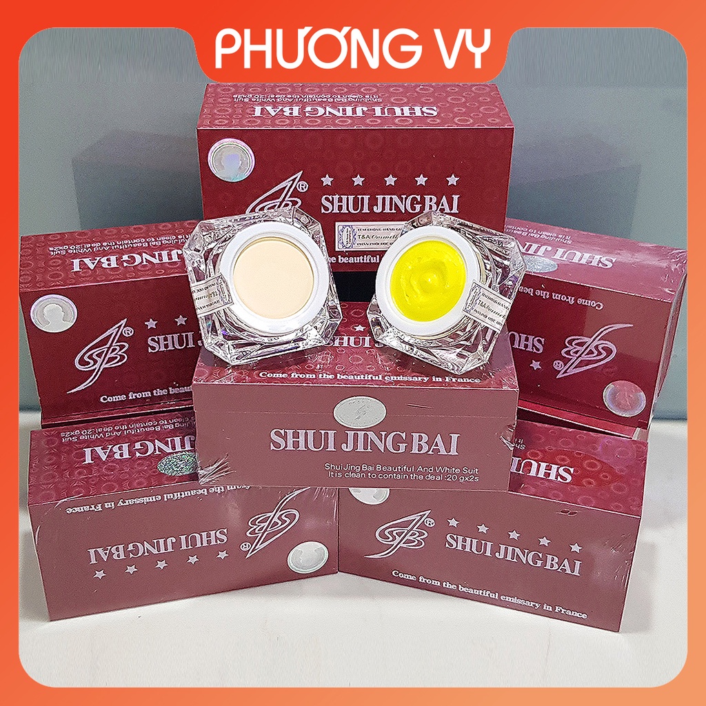 [CHÍNH HÃNG] COMBO ngày đêm Bạch Thủy Tinh. chuyên làm mờ nám, tàn nhang và dưỡng trắng da, kem nám mỹ phẩm,