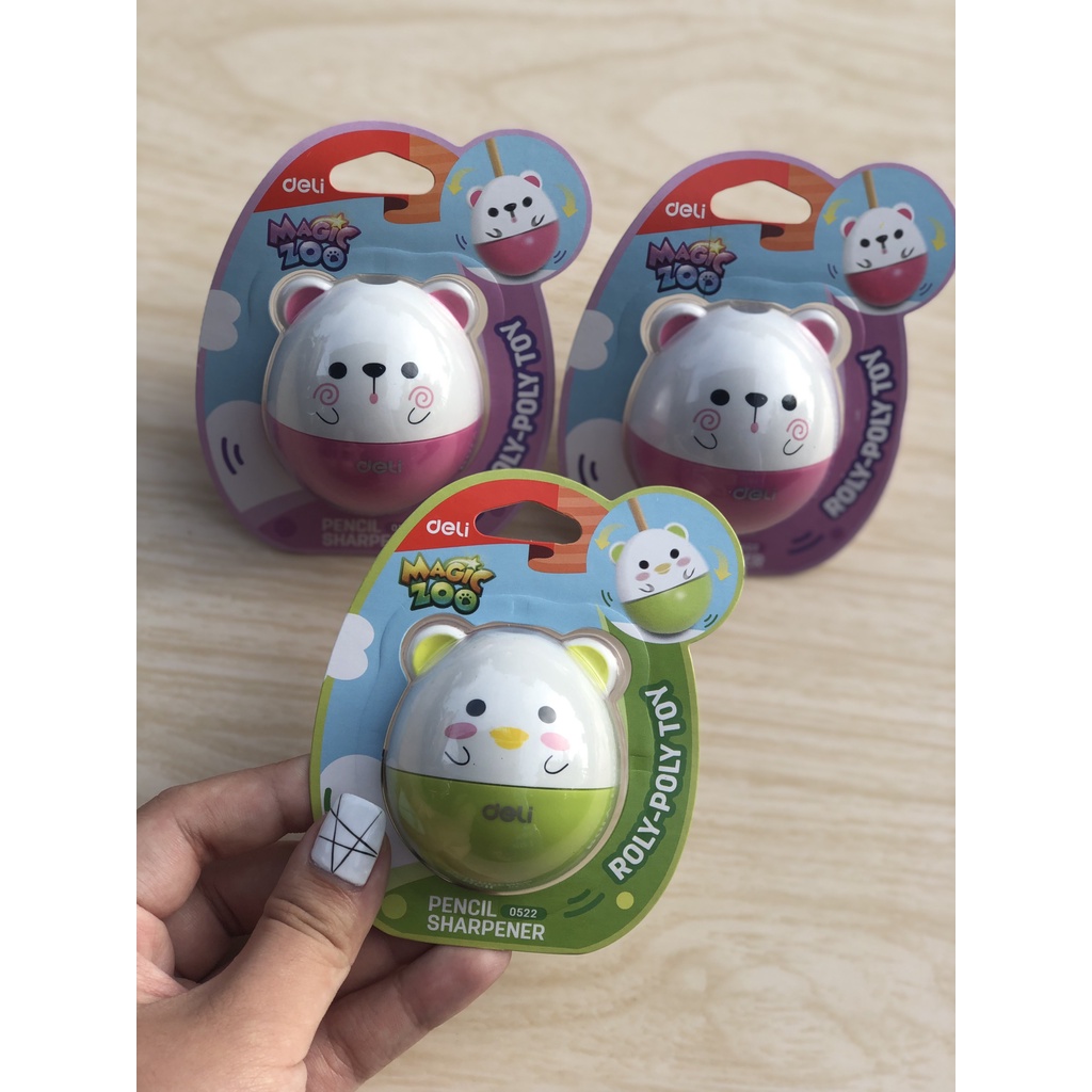 Gọt Chì Deli E0522 Hình Quả Trứng Cute