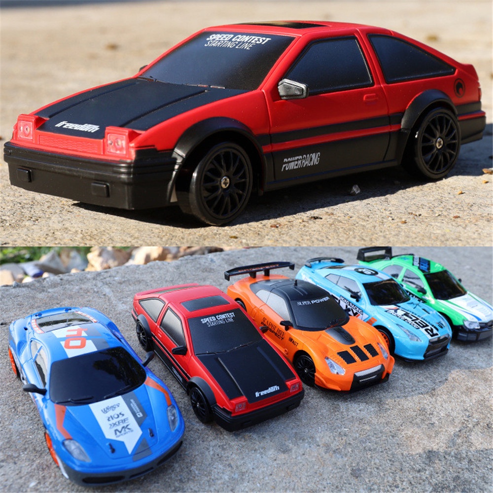 6 màu 4WD 2.4G 1/24 Drift RC Car On-Road Xe RTR Model